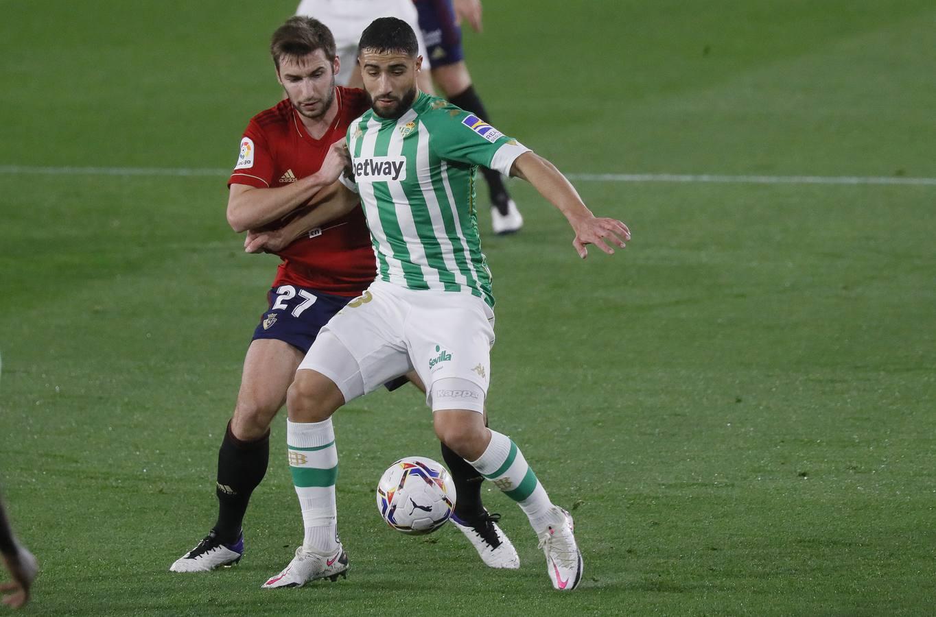 Las mejores imágenes del partido entre  Betis y Osasuna