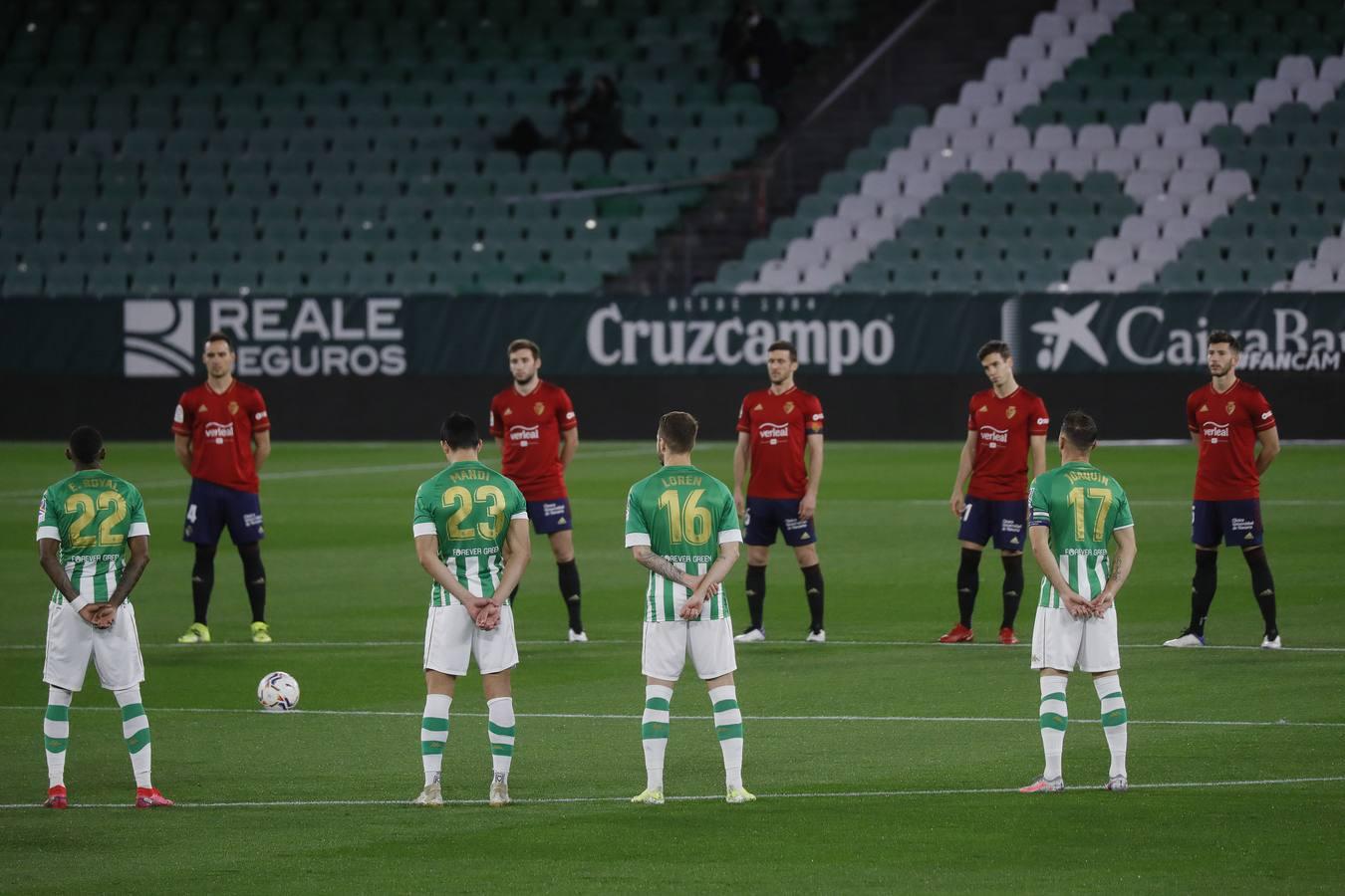 Las mejores imágenes del partido entre  Betis y Osasuna