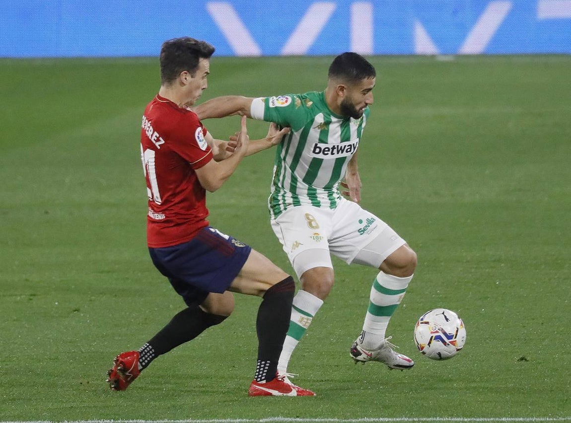 Las mejores imágenes del partido entre  Betis y Osasuna