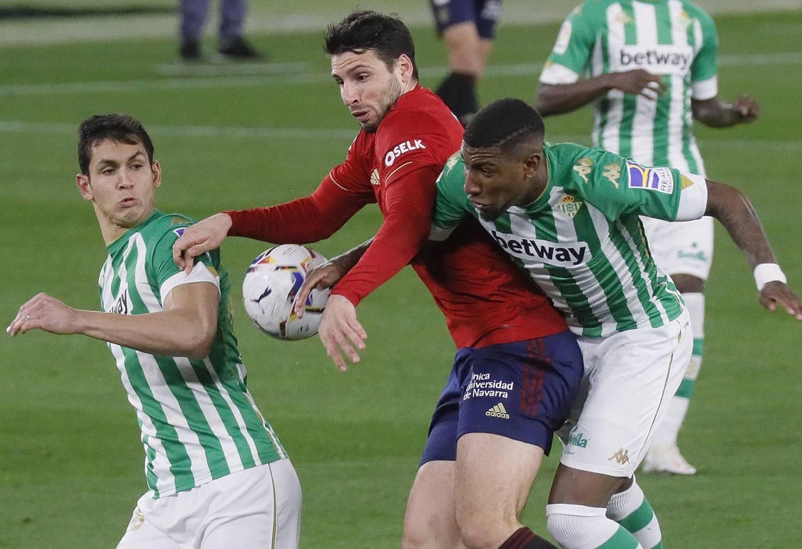 Las mejores imágenes del partido entre  Betis y Osasuna