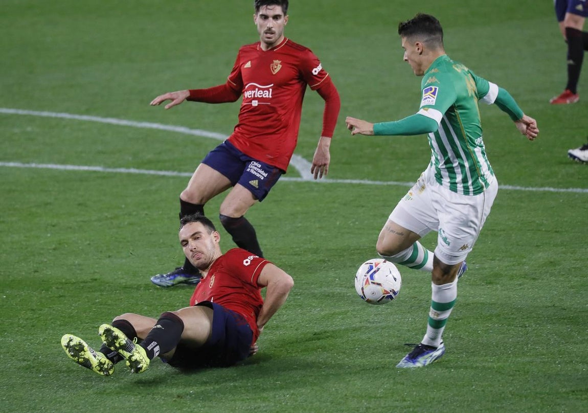 Las mejores imágenes del partido entre  Betis y Osasuna