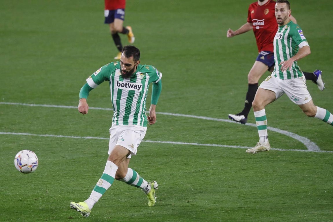 Las mejores imágenes del partido entre  Betis y Osasuna