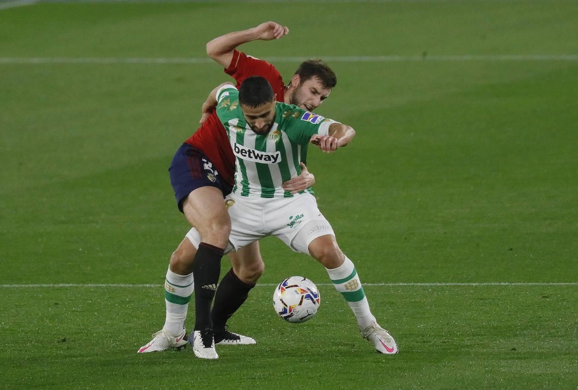 Las mejores imágenes del partido entre  Betis y Osasuna