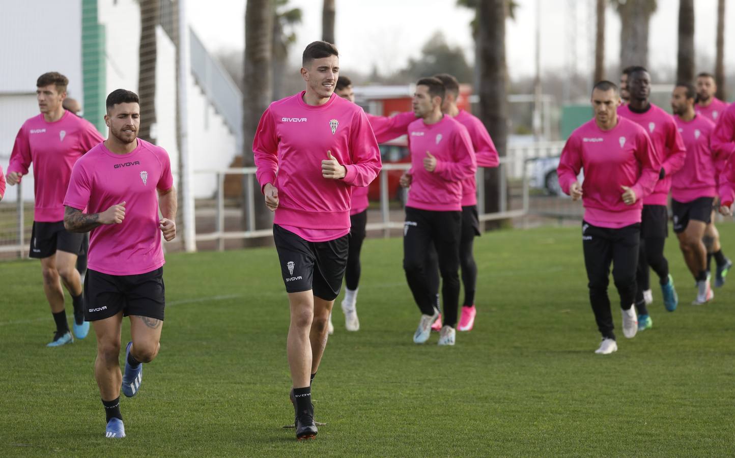 El primer día de Moussa Sidibé en el entreno del Córdoba CF, en imágenes