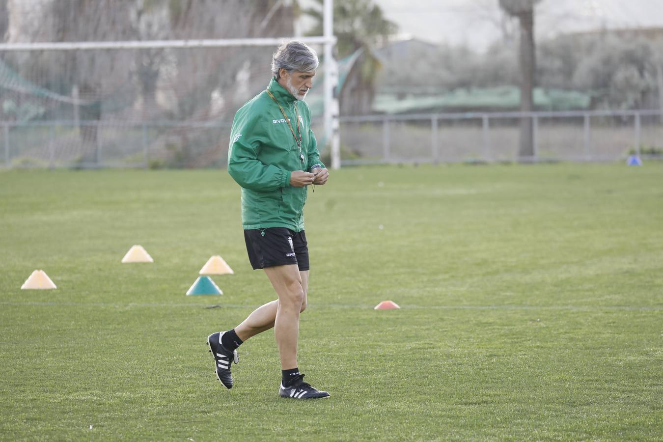 El primer día de Moussa Sidibé en el entreno del Córdoba CF, en imágenes