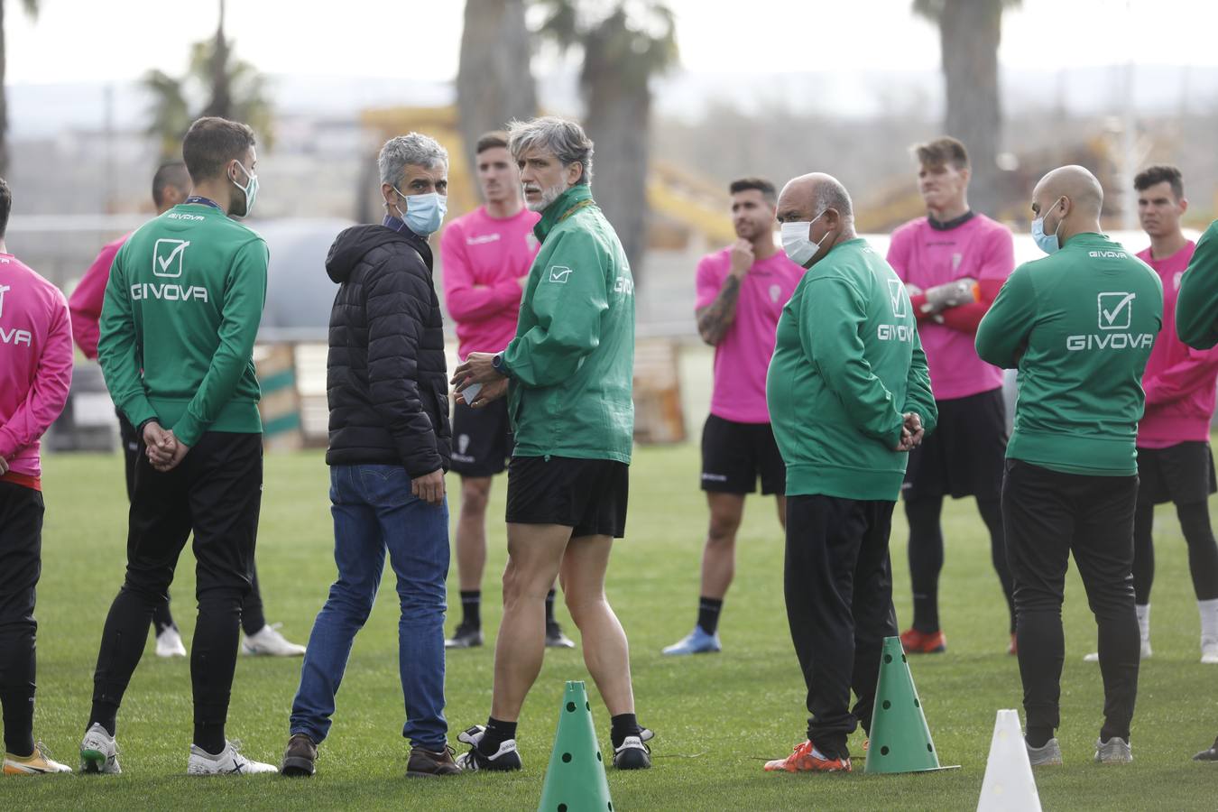 El primer día de Moussa Sidibé en el entreno del Córdoba CF, en imágenes