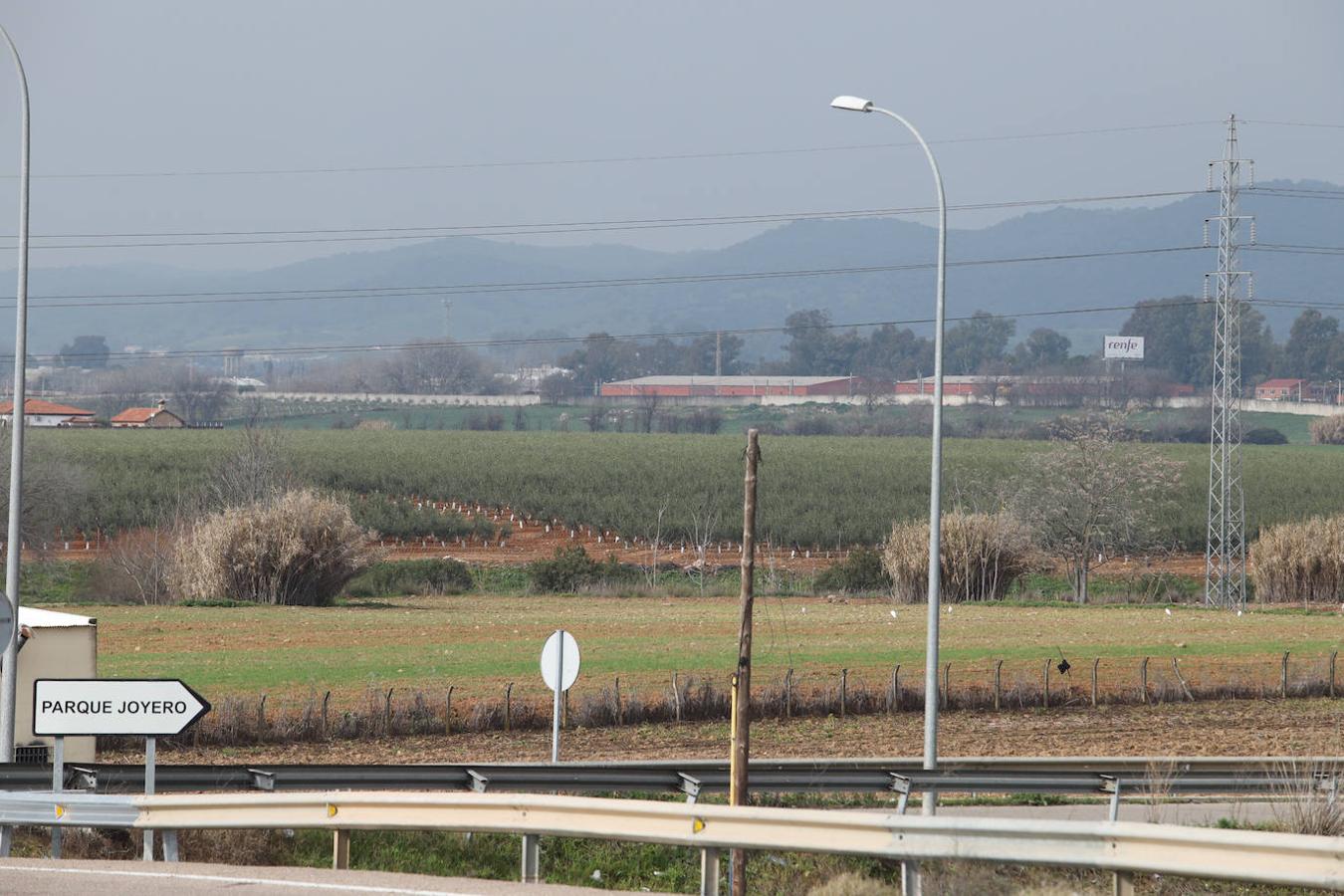 Los terrenos de la futura base logística del Ejército de Tierra en Córdoba, en imágenes