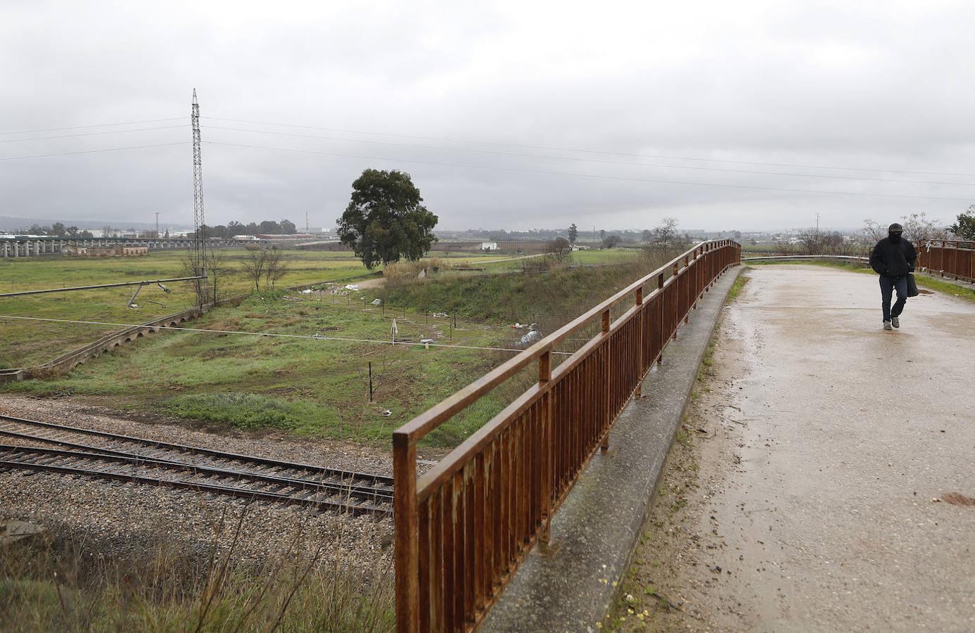 Los terrenos de la futura base logística del Ejército de Tierra en Córdoba, en imágenes