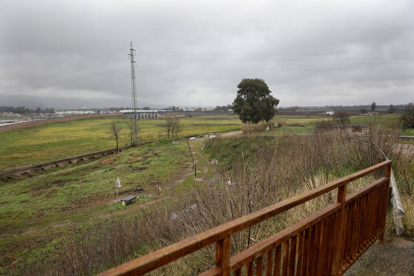 Los terrenos de la futura base logística del Ejército de Tierra en Córdoba, en imágenes