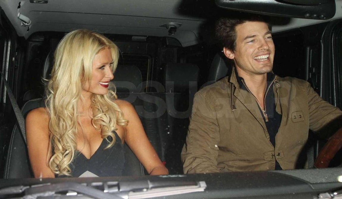 Entre 2002 y 2003, Hilton mantuvo una relación de medio año con el modelo  Jason Shaw, que por entonces tenía un gran éxito en el mundo de la moda por haber sido imagen de Tommy Hilfiger.. 