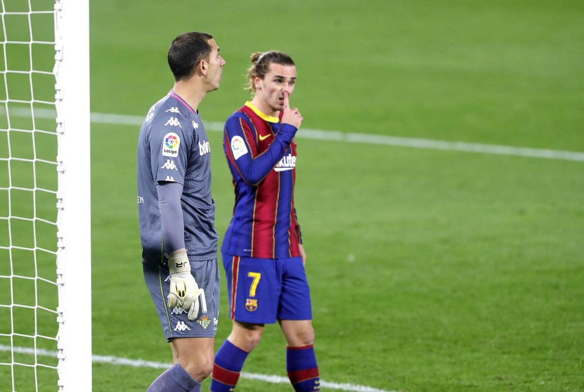 Las mejores imágenes del partido entre el Betis y el Barcelona