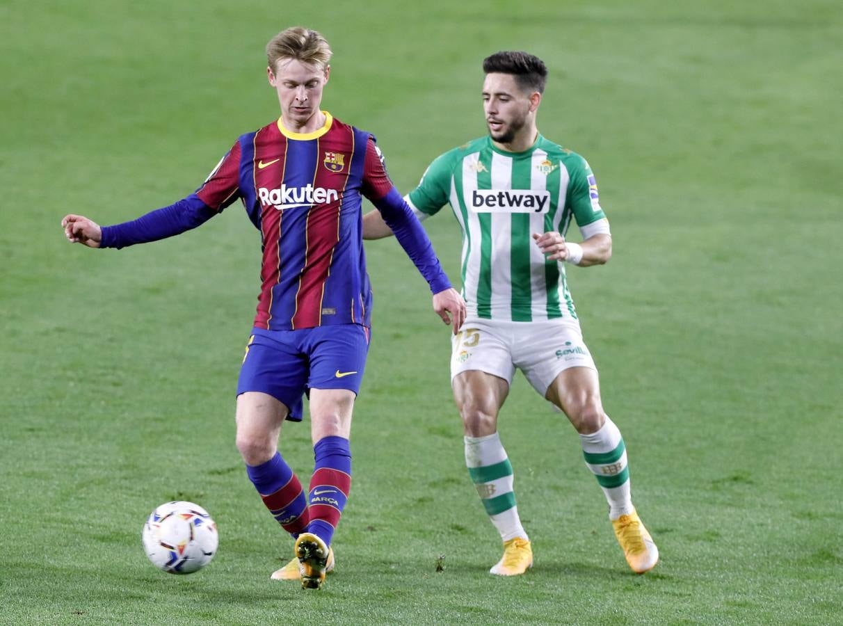 Las mejores imágenes del partido entre el Betis y el Barcelona