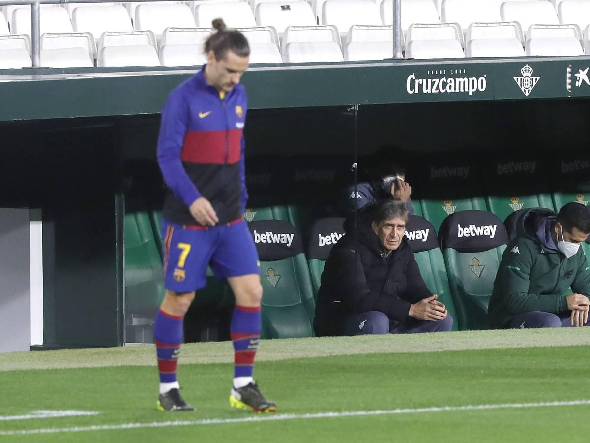 Las mejores imágenes del partido entre el Betis y el Barcelona