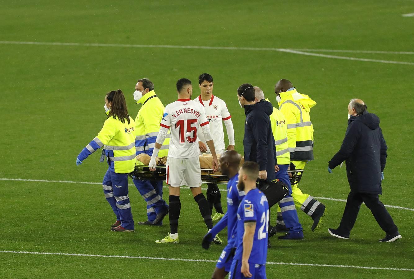 Las mejores imágenes del partido entre el Sevilla y el Getafe