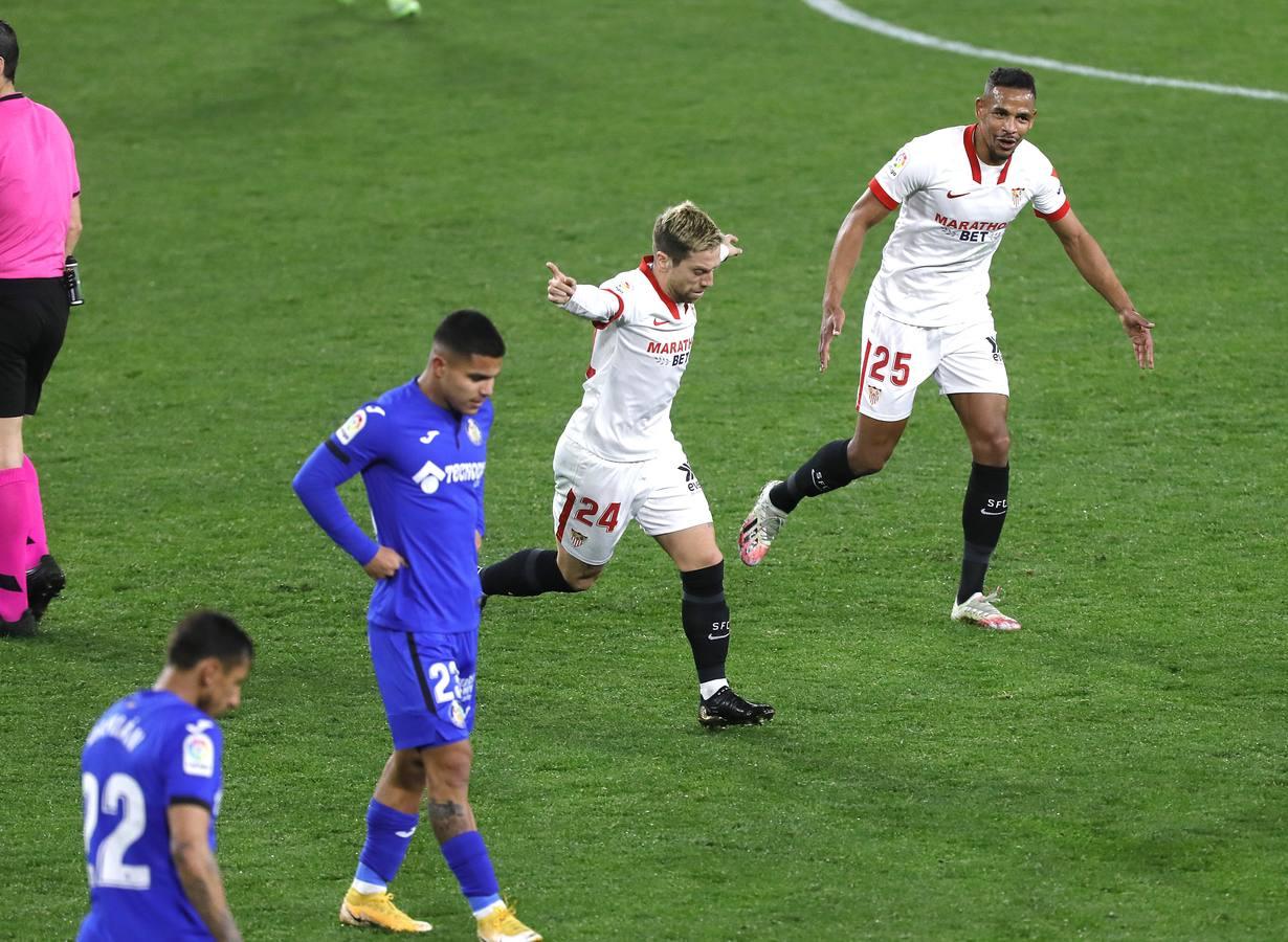 Las mejores imágenes del partido entre el Sevilla y el Getafe