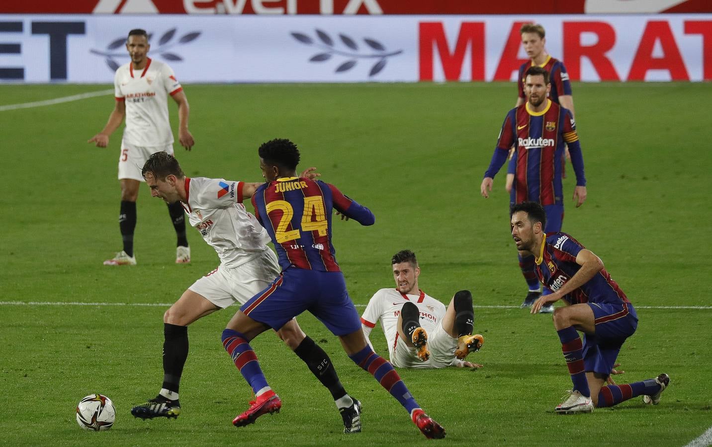 Fotogalería: Las mejores imágenes del Sevilla-Barcelona