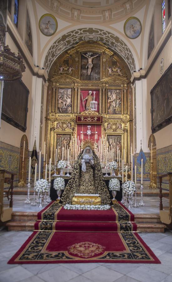 La veneración de la Soledad de SAn Lorenzo