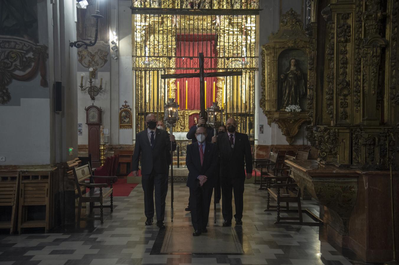 El vía crucis del Calvario