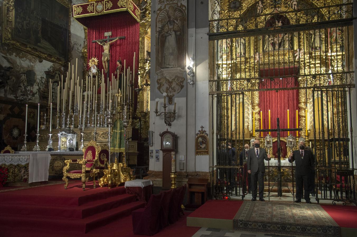 El vía crucis del Calvario