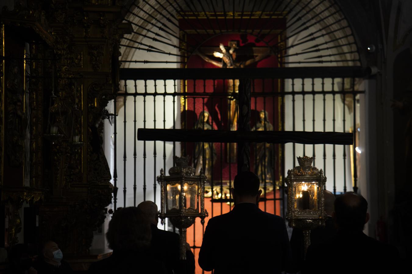 El vía crucis del Calvario