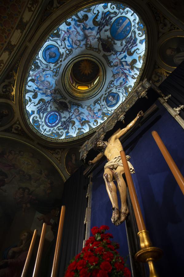 El altar de Cuaresma del Cristo de la Fundación de los Negritos