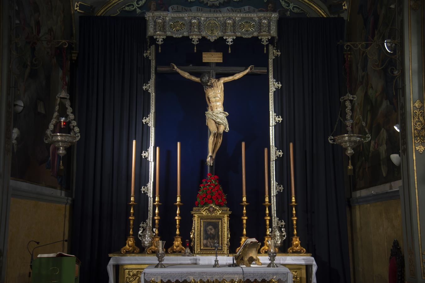 El altar de Cuaresma del Cristo de la Fundación de los Negritos