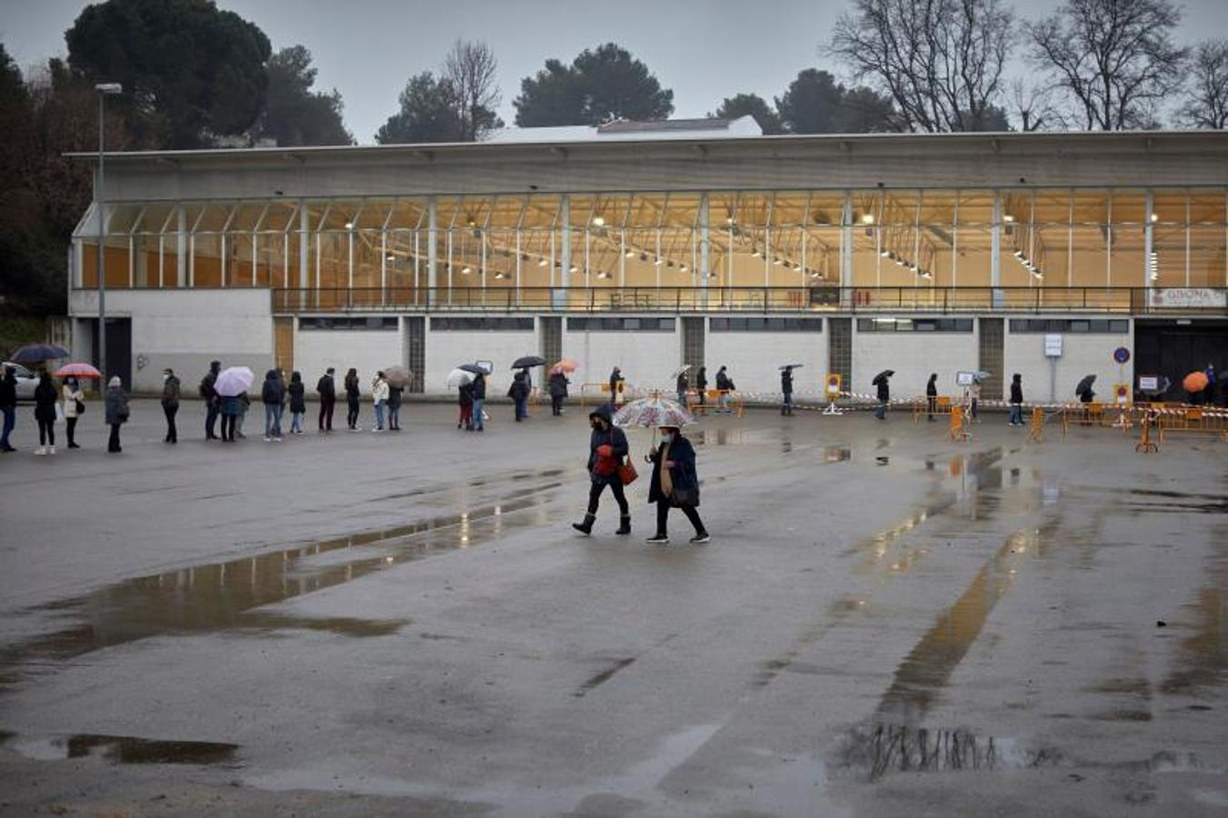 Elecciones Catalanas 2021: las atípicas imágenes que deja el 14-F