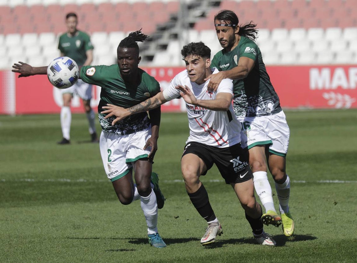 En imágenes, el Sevilla Atlético - Córdoba CF