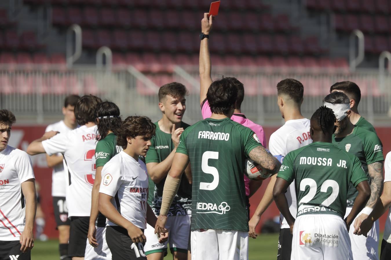 En imágenes, el Sevilla Atlético - Córdoba CF