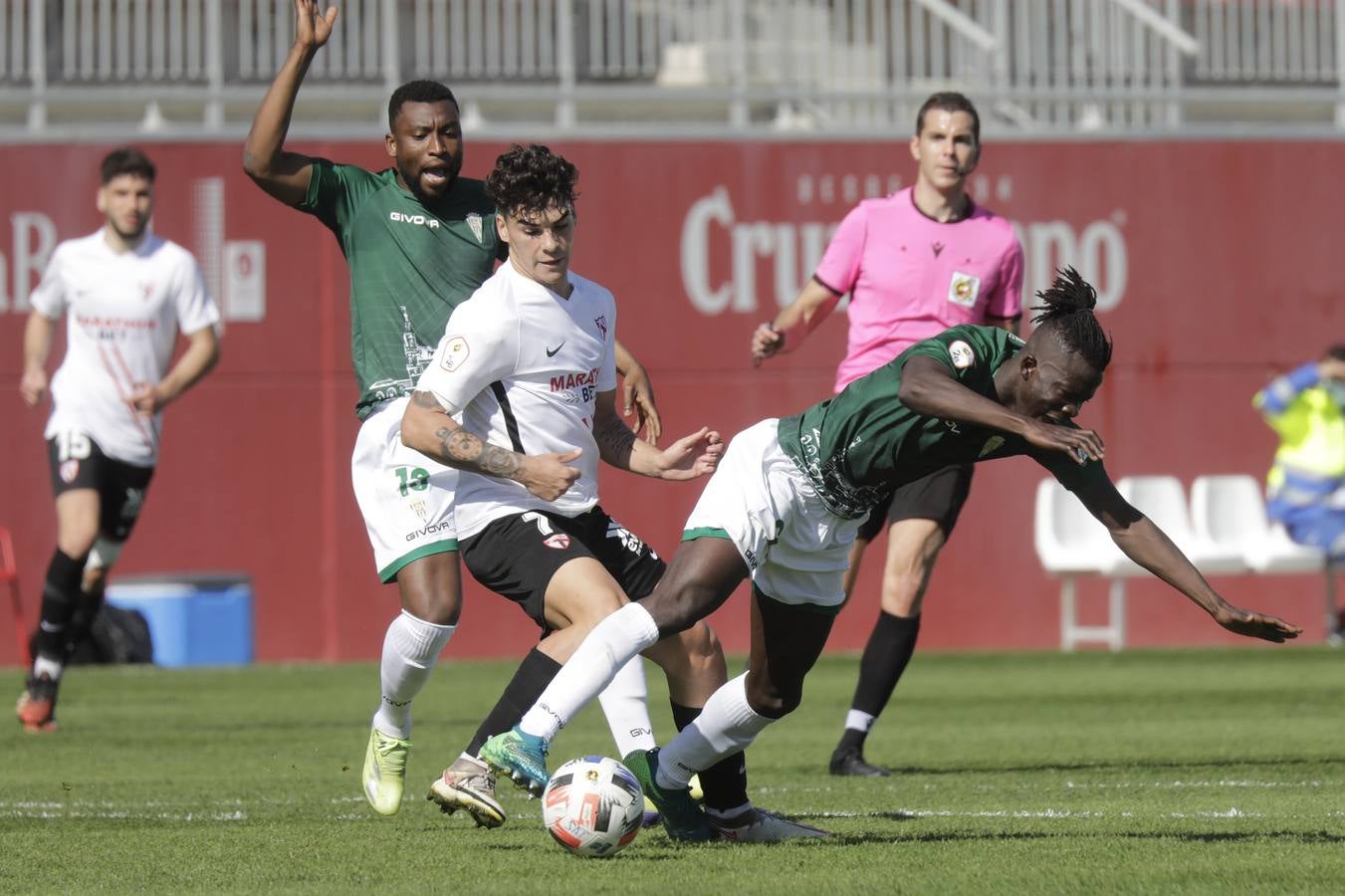 En imágenes, el Sevilla Atlético - Córdoba CF