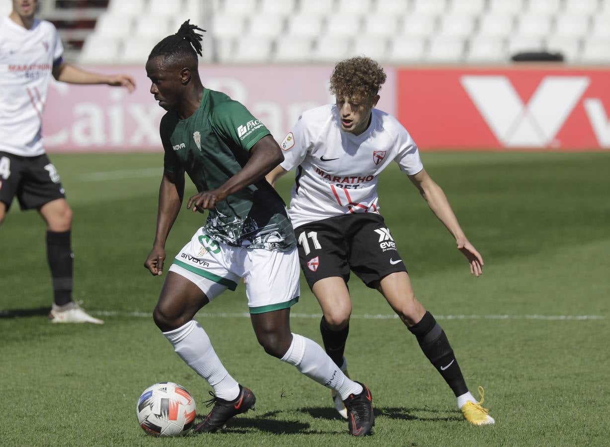 En imágenes, el Sevilla Atlético - Córdoba CF