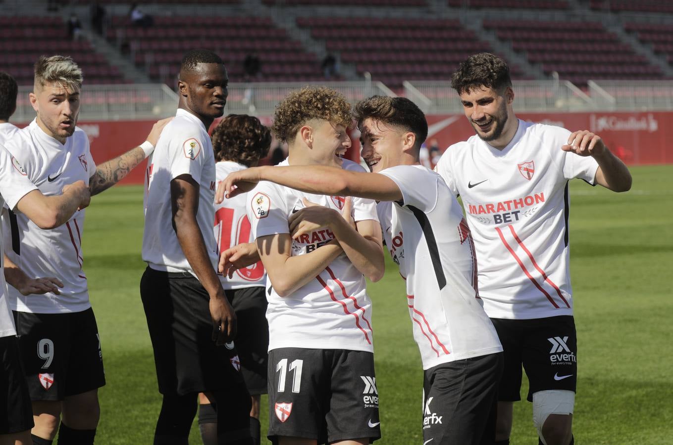 En imágenes, el Sevilla Atlético - Córdoba CF