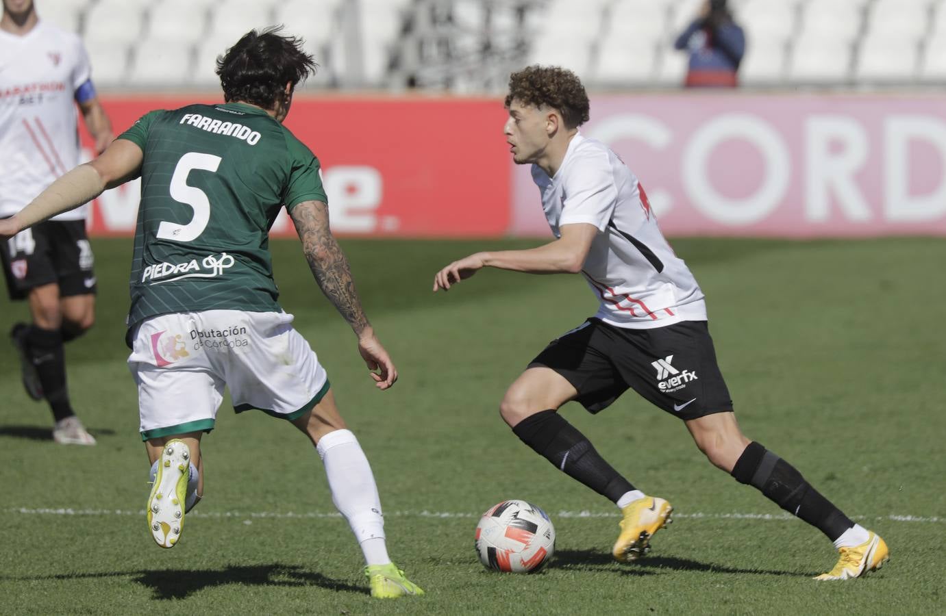 En imágenes, el Sevilla Atlético - Córdoba CF