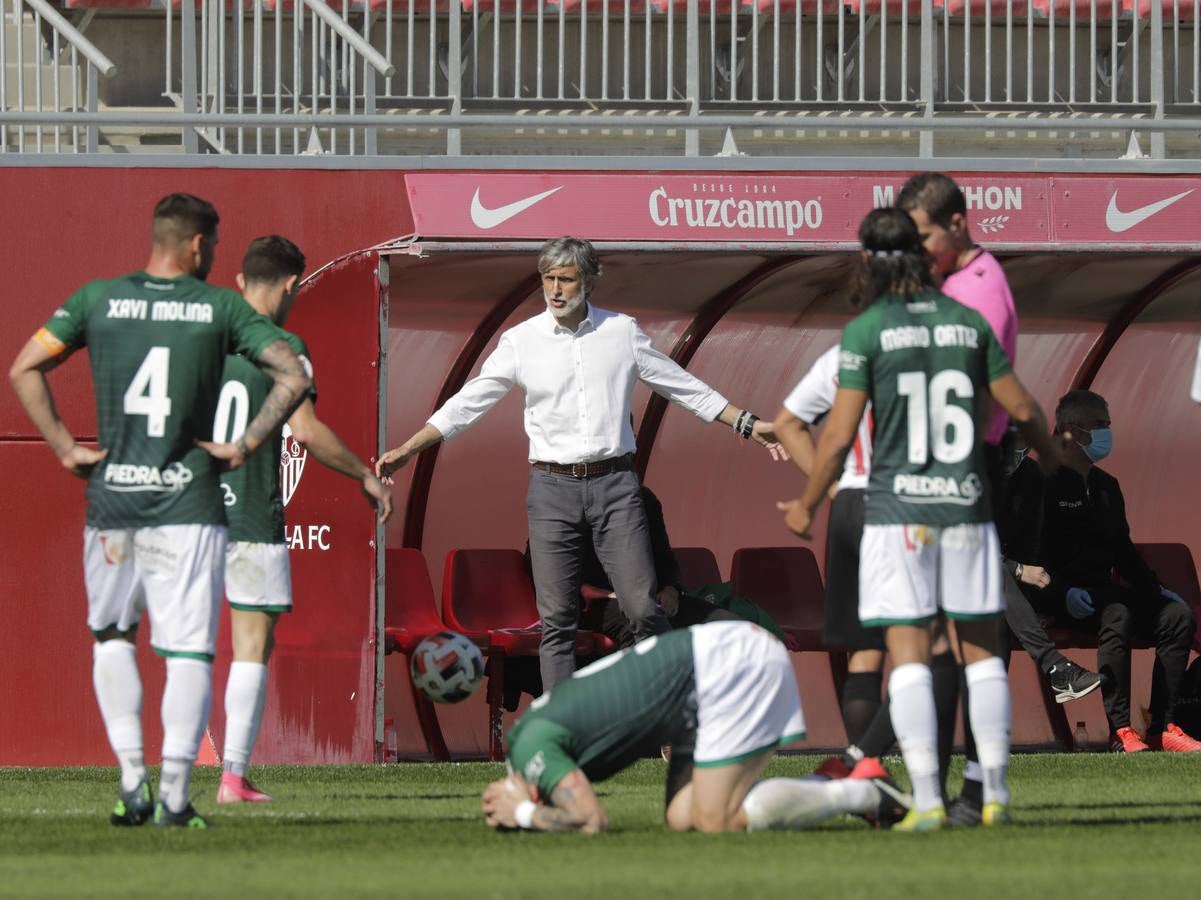 En imágenes, el Sevilla Atlético - Córdoba CF