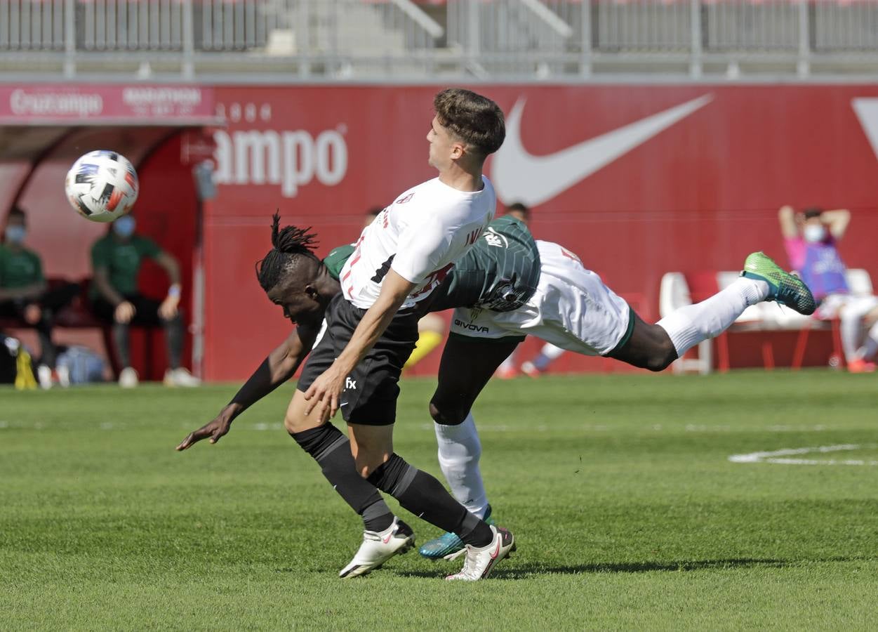 En imágenes, el Sevilla Atlético - Córdoba CF