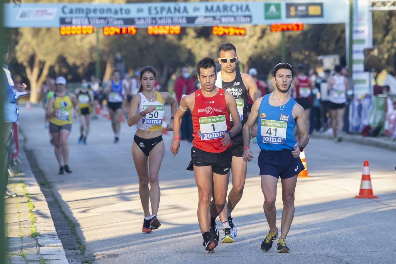 En imágenes, el Campeonato de España de Marcha en Ruta celebrado en Sevilla