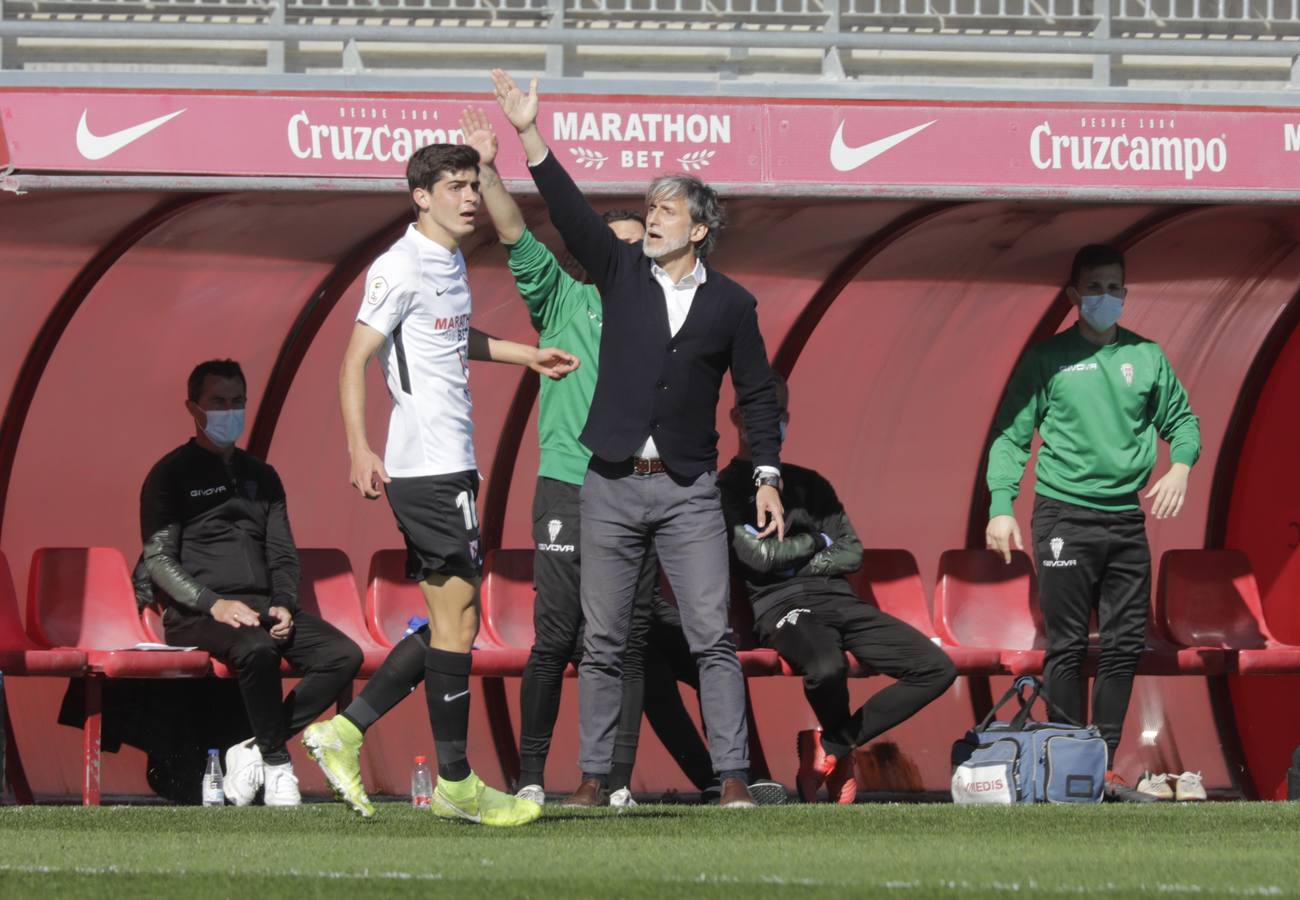 En imágenes, el Sevilla Atlético - Córdoba CF