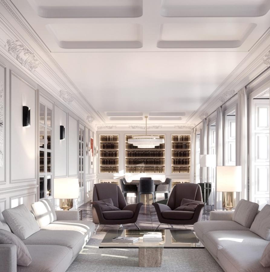 El nuevo apartamento de Marta Ortega en Madrid. El encargado de la reforma ha sido el prestigioso arquitecto Rafael Robledo, que se ha encargado de dotar a los espacios de acabados neoclásicos con un toque de vanguardia gracias a la mezcla de materiales funcionales y una paleta de color centrada en los tonos neutros.