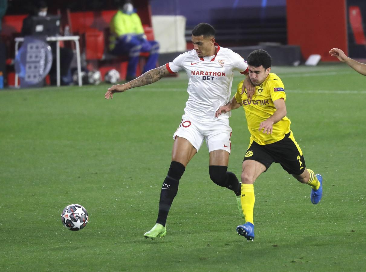 Las mejores imágenes del encuentro entre el Sevilla F.C. y el Borussia Dortmund