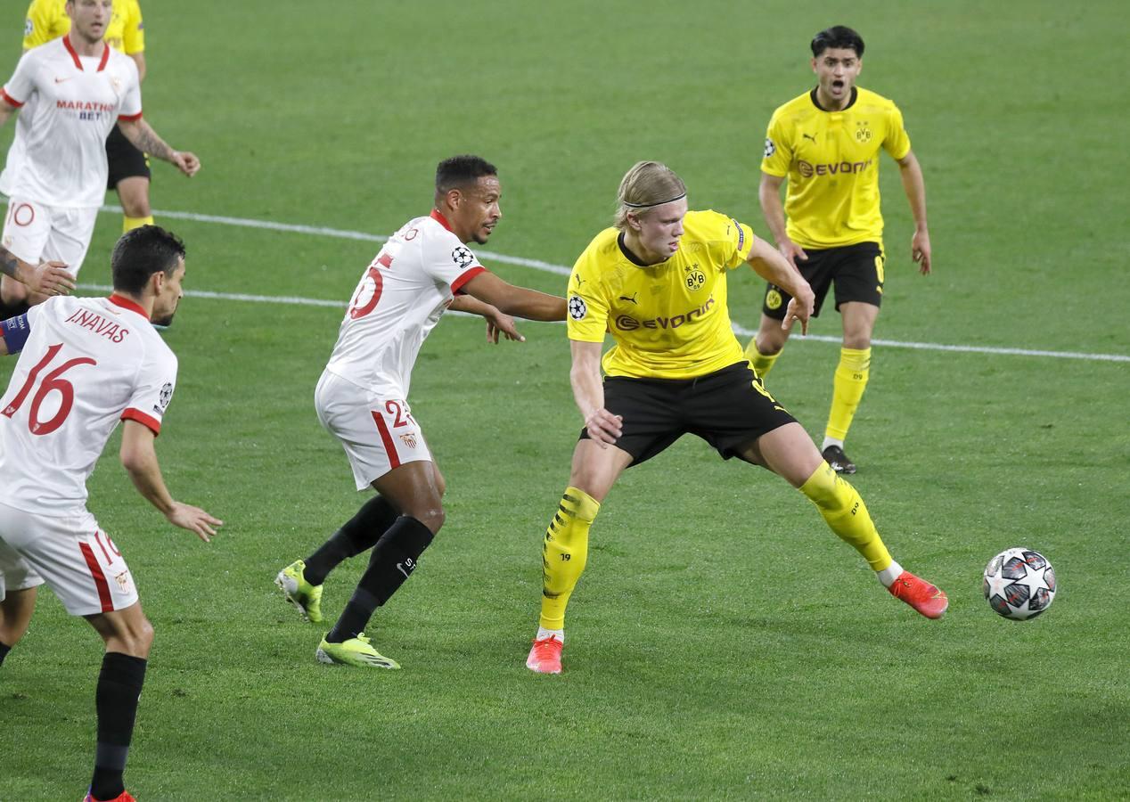 Las mejores imágenes del encuentro entre el Sevilla F.C. y el Borussia Dortmund