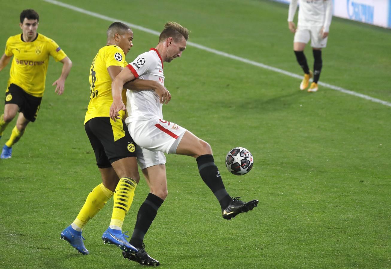 Las mejores imágenes del encuentro entre el Sevilla F.C. y el Borussia Dortmund