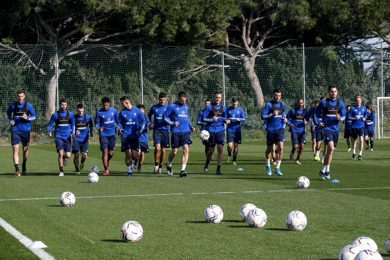 FOTOS: La vuelta al trabajo del Cádiz CF, en imágenes