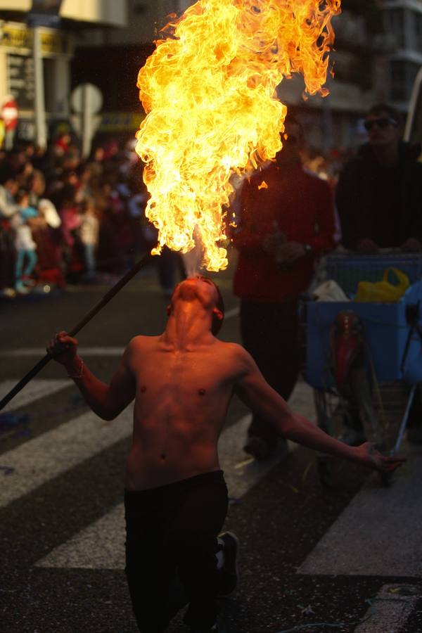 Cabalgata de Carnaval en la Avenida