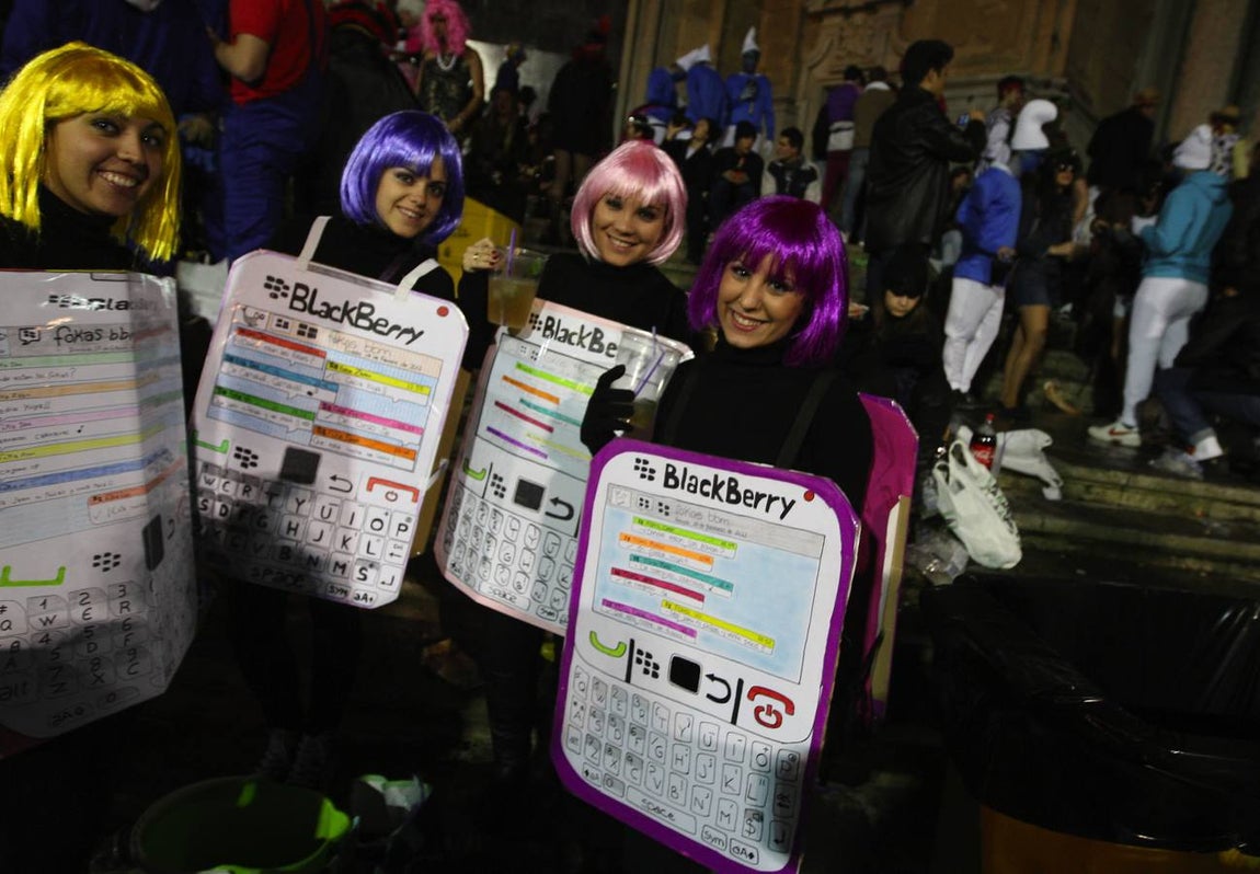 Disfraces en las calles gaditanas