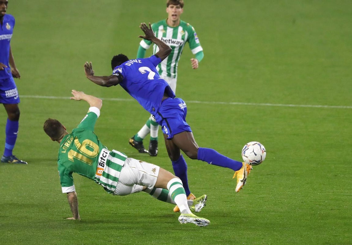 Las mejores imágenes del partido entre el Betis y el Getafe