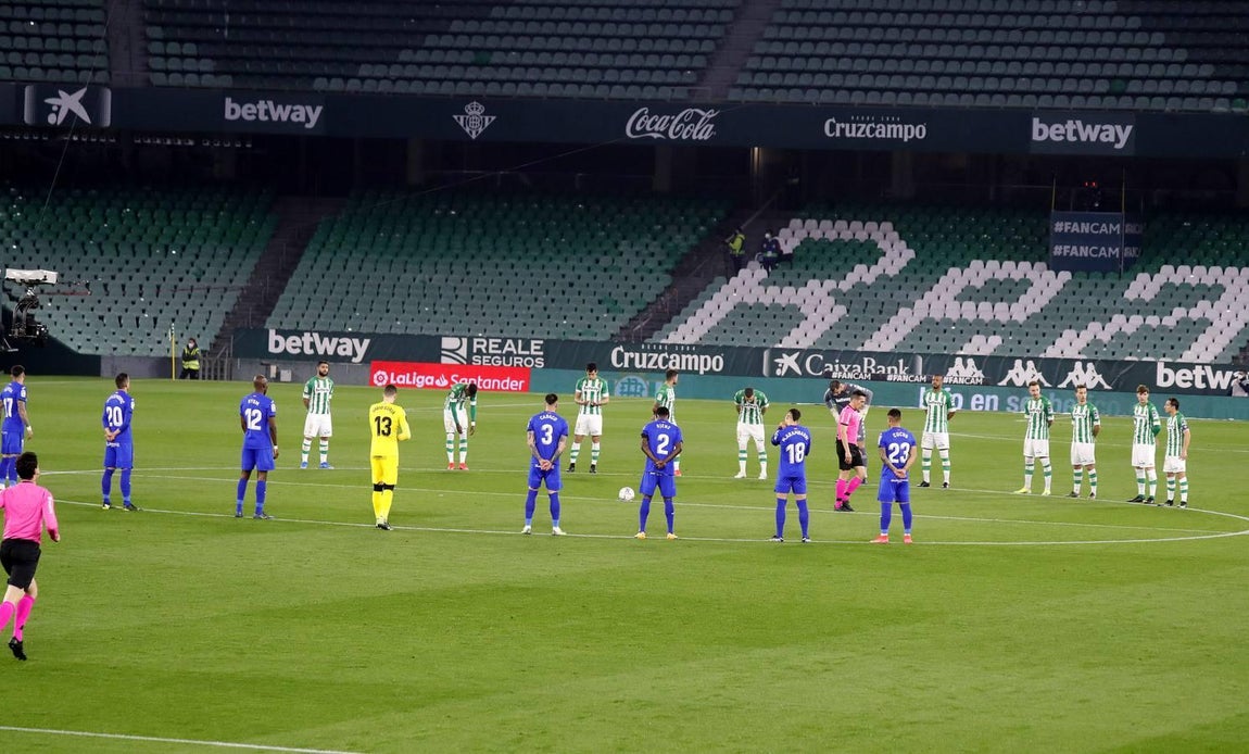 Las mejores imágenes del partido entre el Betis y el Getafe