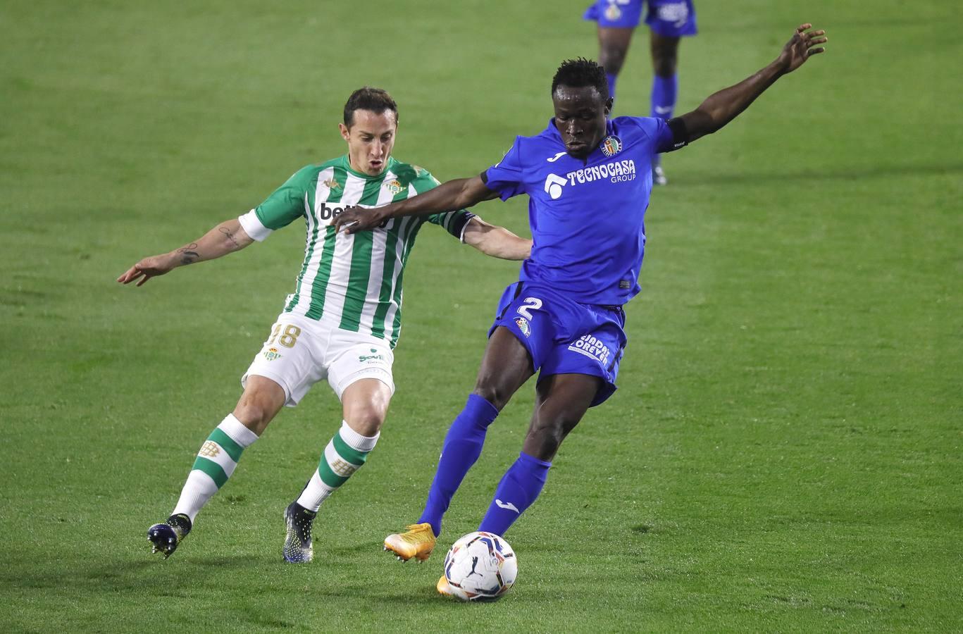 Las mejores imágenes del partido entre el Betis y el Getafe