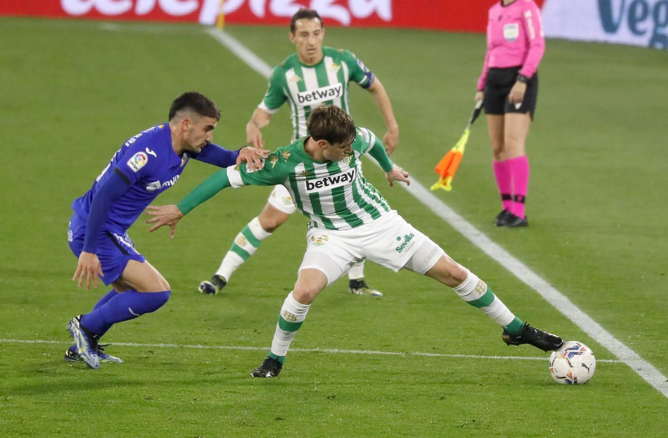 Las mejores imágenes del partido entre el Betis y el Getafe