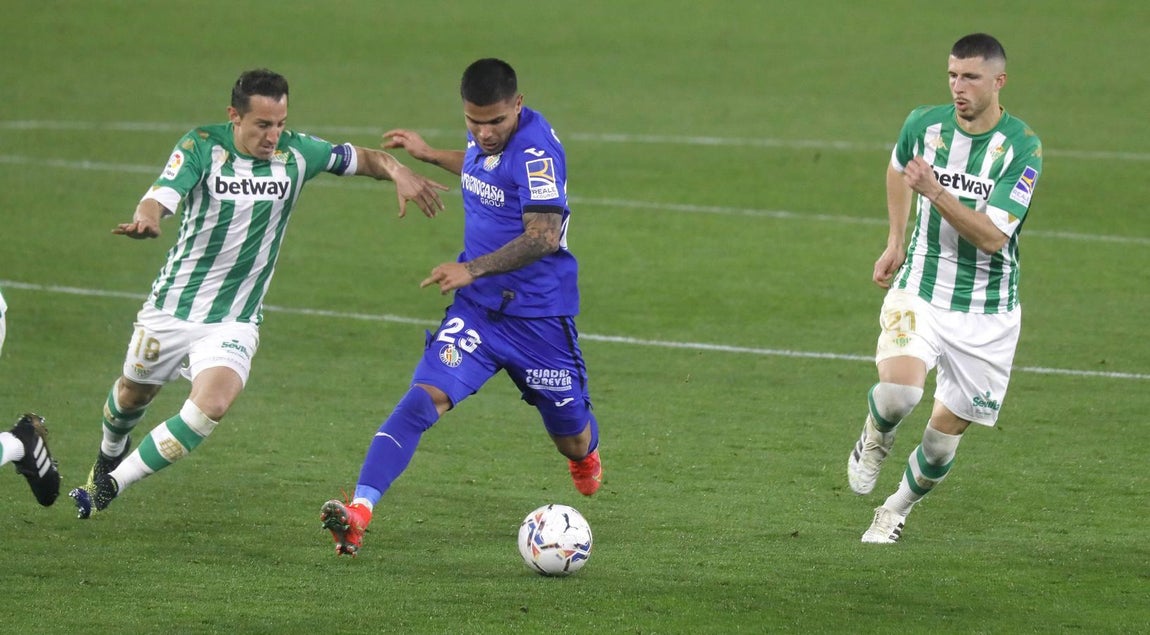 Las mejores imágenes del partido entre el Betis y el Getafe