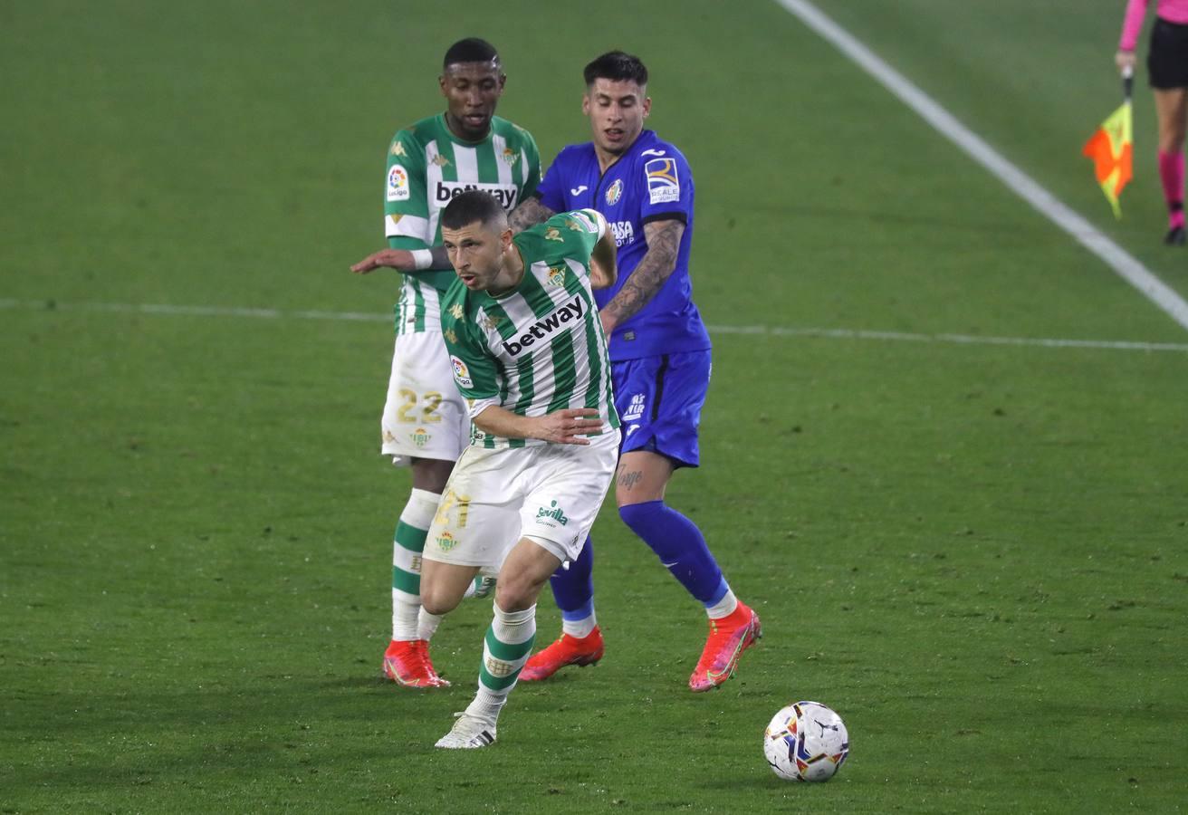 Las mejores imágenes del partido entre el Betis y el Getafe